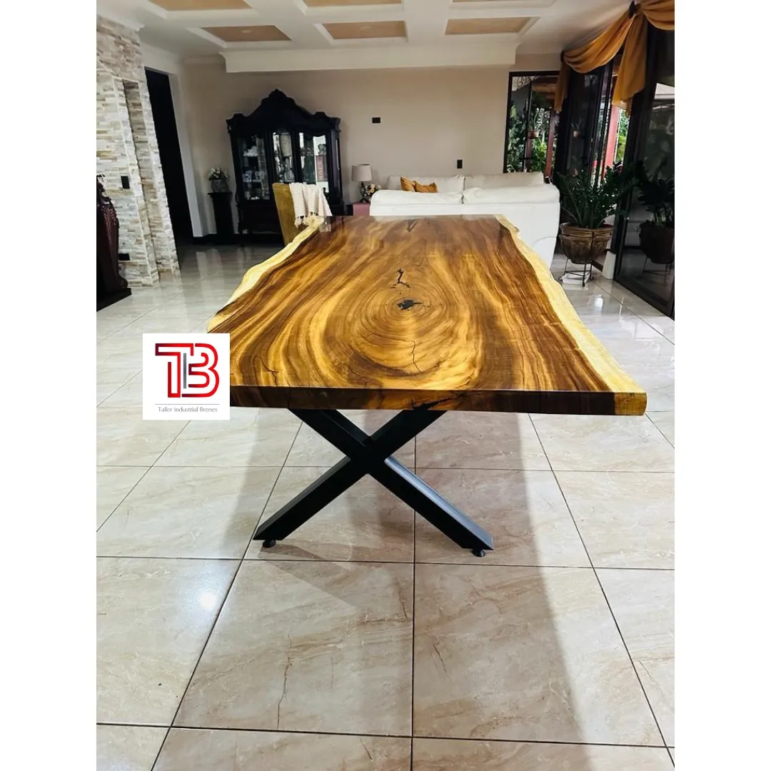 Base Metálica Estilo "Spider" (Araña) para Mesa de Comedor de Madera Sólida - Vista 3