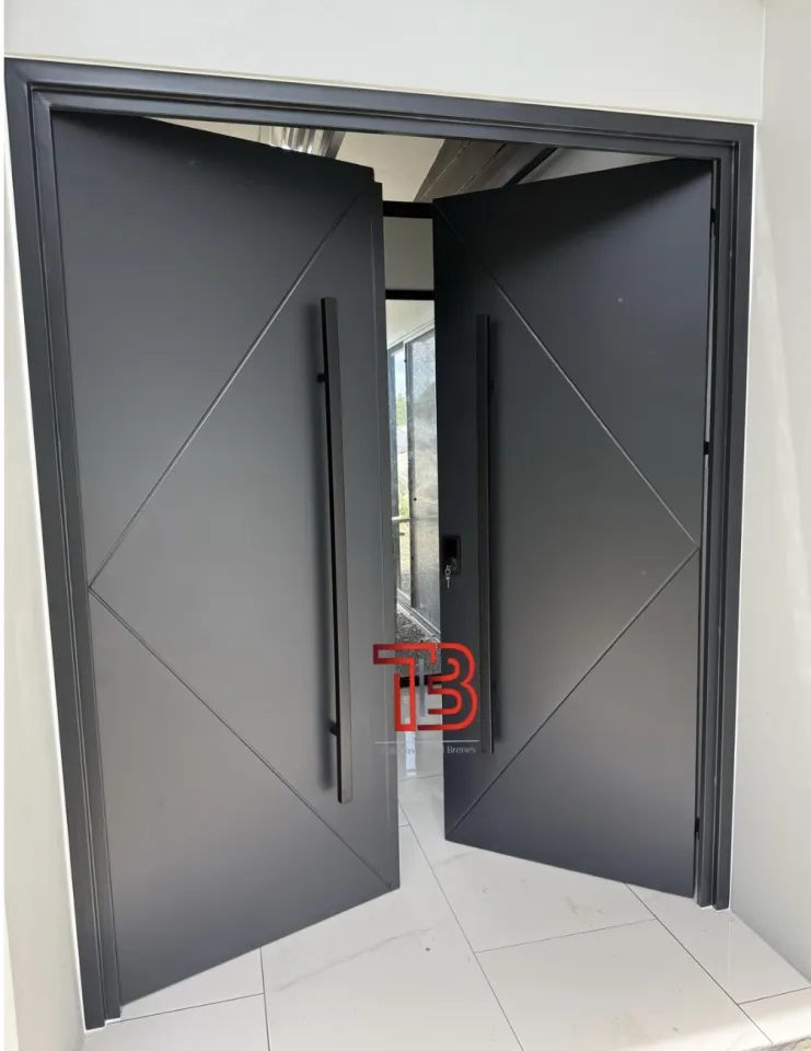 Puerta Doble Diseño Diamante - Vista 2