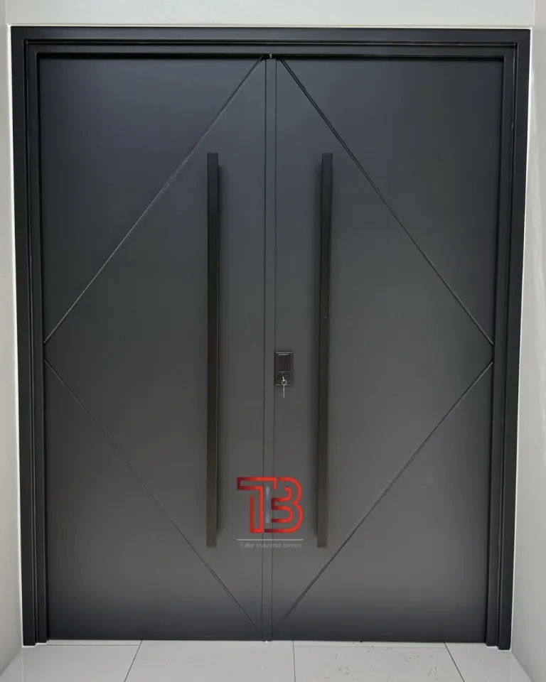 Puerta Doble Diseño Diamante - Vista 1